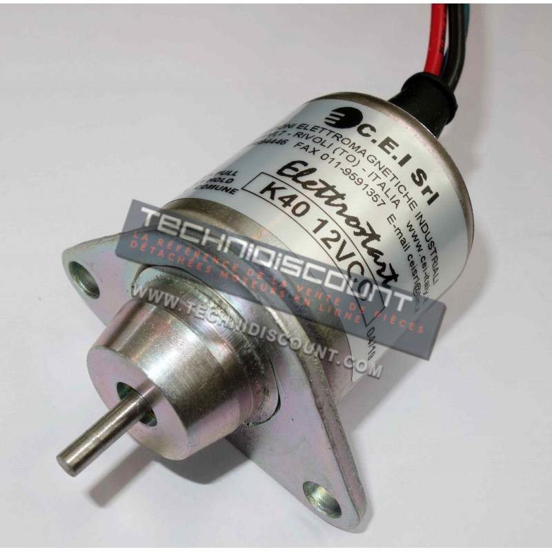 Elettrostart CEI KD40 12VDC - CUMMINS 1503ES-12S5SUC12S - Ø40mm