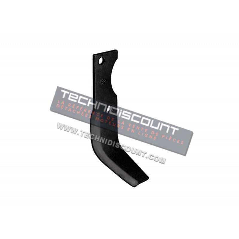 Couteau droit GOLDONI Fresa 19 OEM 00014191 /  Diamètre du trou 10.5 mm Entraxe 70 mm Plat 40x6 mm