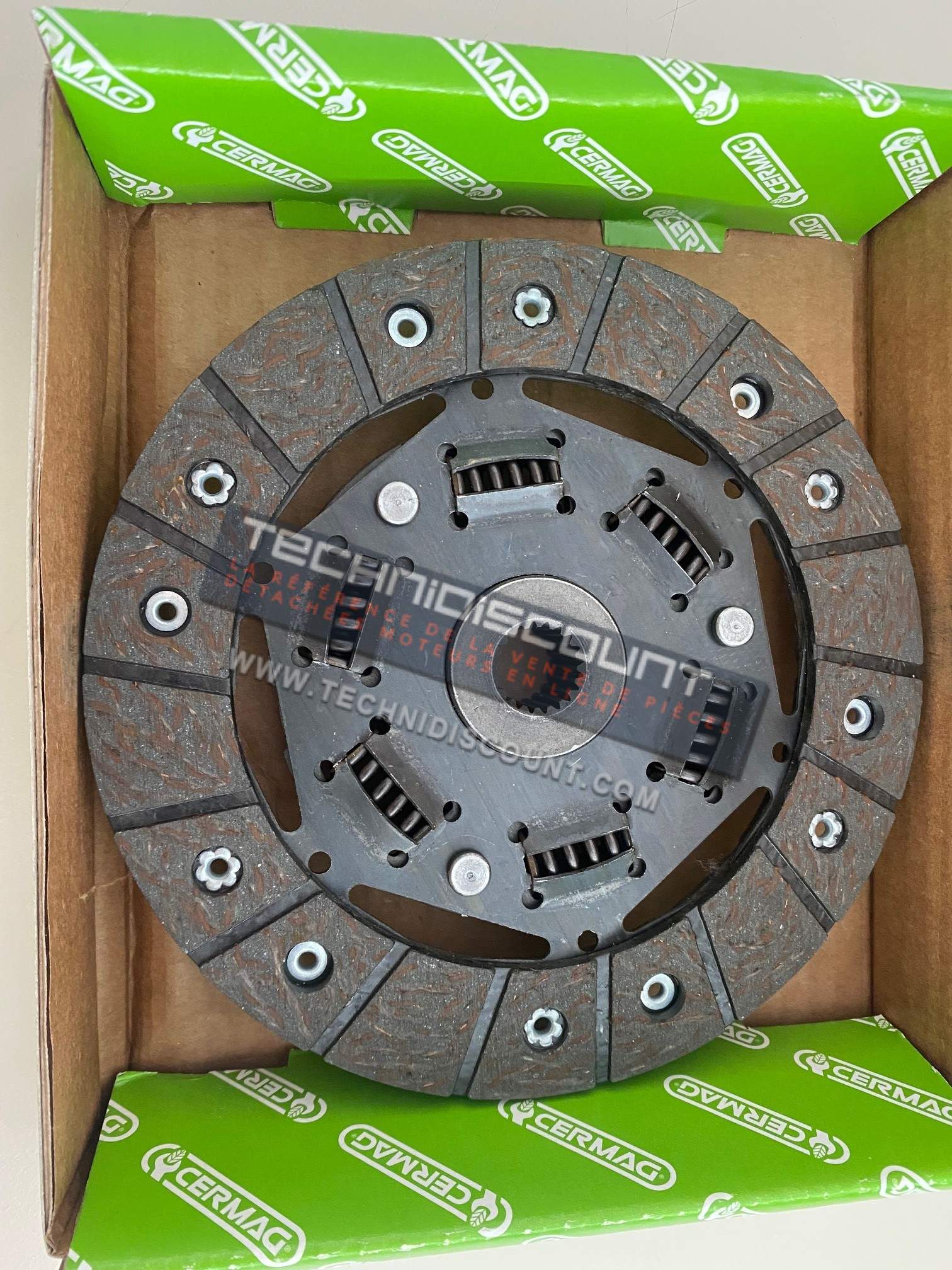 Disque Embrayage 15312 OEM BCS 599.25837 / 59925837 BCS MATRA 101 - CARRARO ANTONIO OEM 5.108.516 / 5108516 TIGRE RS ; TIGROTTO RS ; TIGRE TRANSPORTER ; TIGROTTO TRANSPORTER