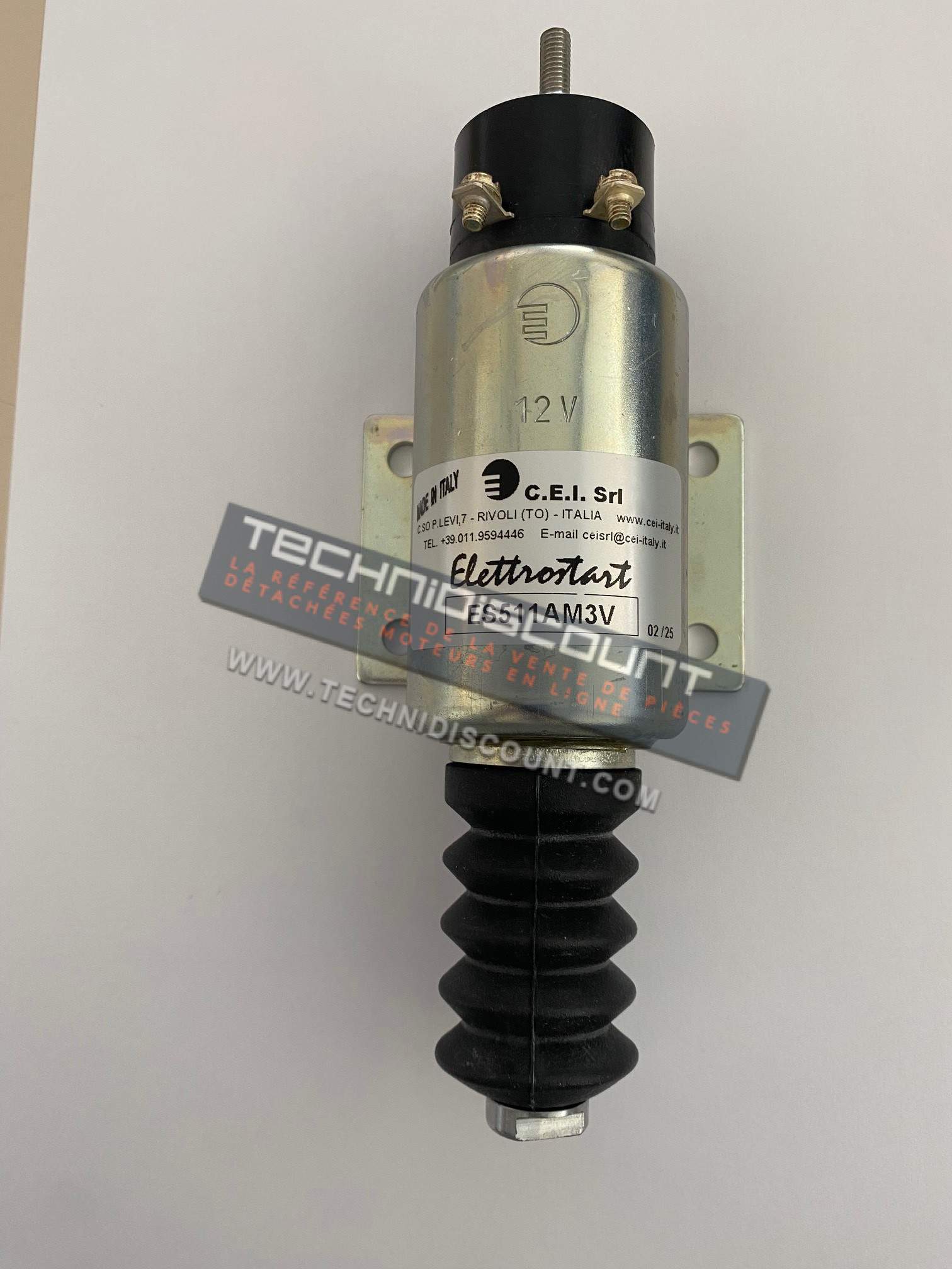 ELECTROSTART Ø50 12V - CEI ES511AM3V