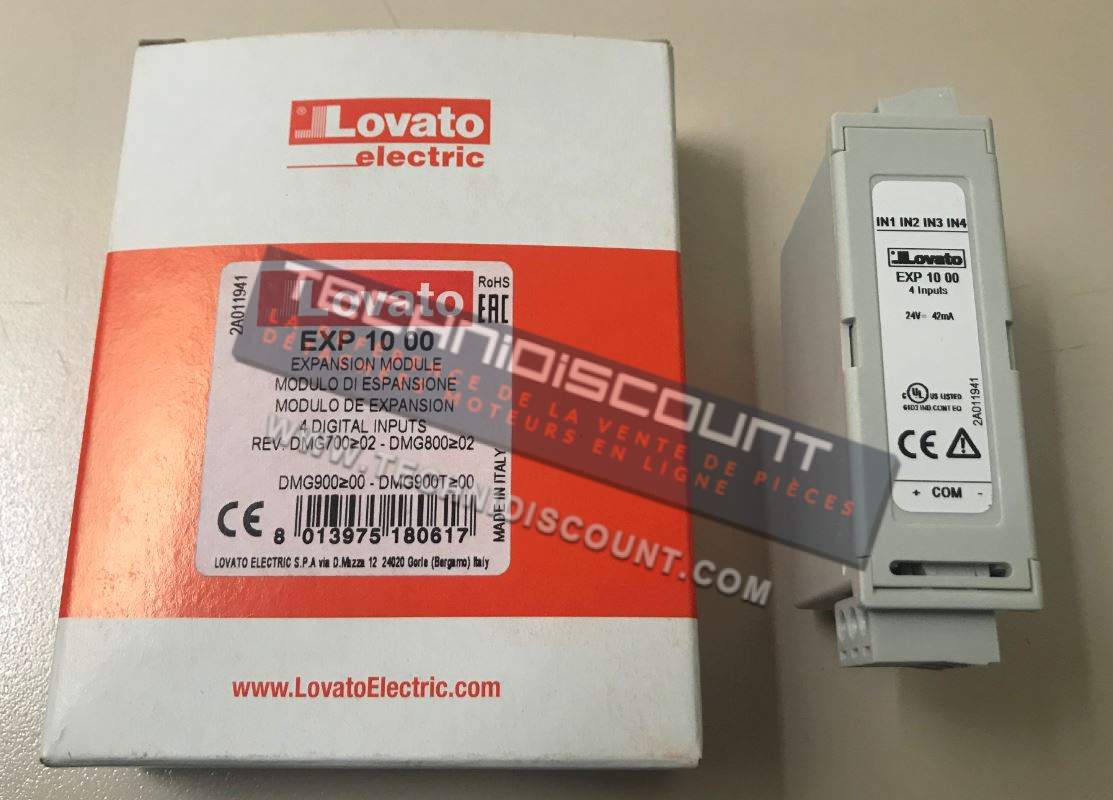 LOVATO EXP1000 - Module 4 entrées / LOVATO Electric EXP 10 00