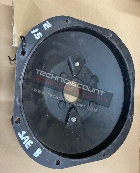 BRIDE DIAMETRE Ø101 2 TROUS 8LD 9LD 11LD - LOMBARDINI 8836.053 / 8836083 KOHLER ED0088360530-S - PPH SAE B