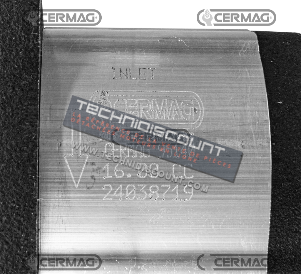 Pompe hydraulique GROUPE 2  CERMAG 95140 OEM 5179728 8273975 1901325 1930263 44900843 5121121 5121244 5129486 5169039 8282886 359859M91 2.4529.460.0 2.4529.680.0 0.510.625.016