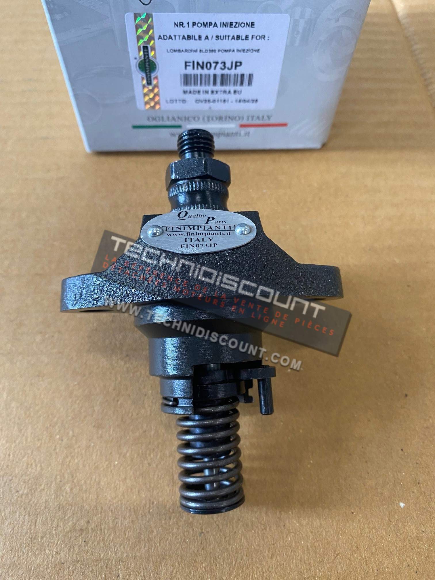Pompe Injection 6LD360 6LD400 FINIMPIANTI  FIN073JP Equiv. LOMBARDINI 6590073 - NPFE 1Q60/7180 0414060003 787180 540.6590.073 ED0065900730-S - Ex. 540.6590.055 Ex. 540.6590.065 PFE1Q607180
