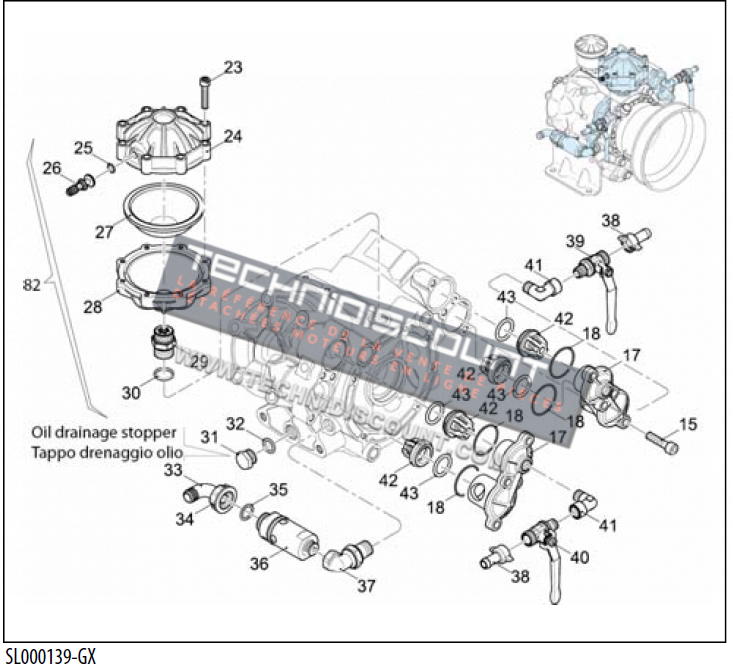 Vanne conique ANNOVI REVERBERI 2689050 / Pièce pour pompe ANNOVI REVERBERI AR903 - AR1053 - AR1203 et AR1604