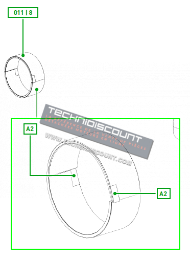 Coussinet bielle1640152 LOMBARDINI 15LD400 15LD440 KD400 KD420 KD440 nouveau modèle  (n° > 4513101462) KOHLER ED0016401520-S