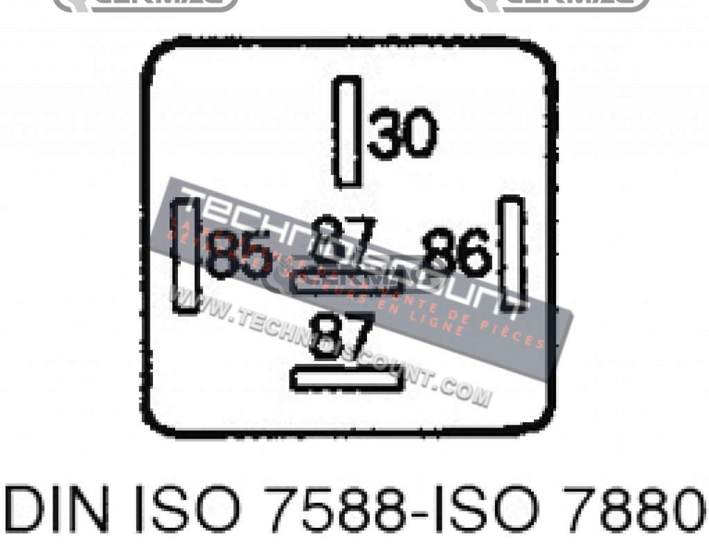 Relai COBO 18.0244.000 12V / 40A - CERMAG 36940 OEM 06350853