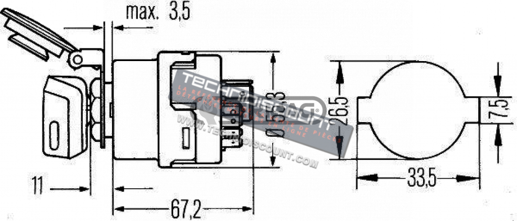 PREHEATING/START CONTROL PANEL