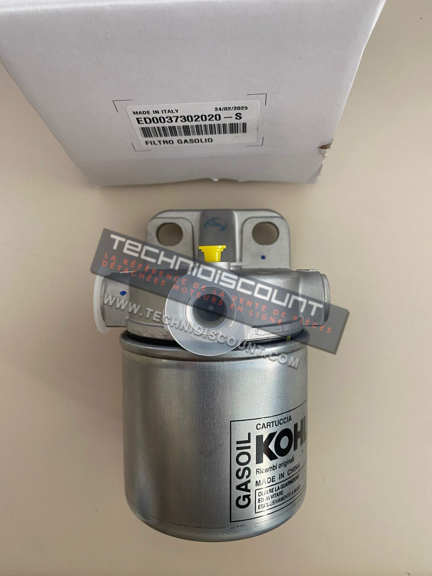 Filtre gasoil complet KOHLER ED0037302020-S