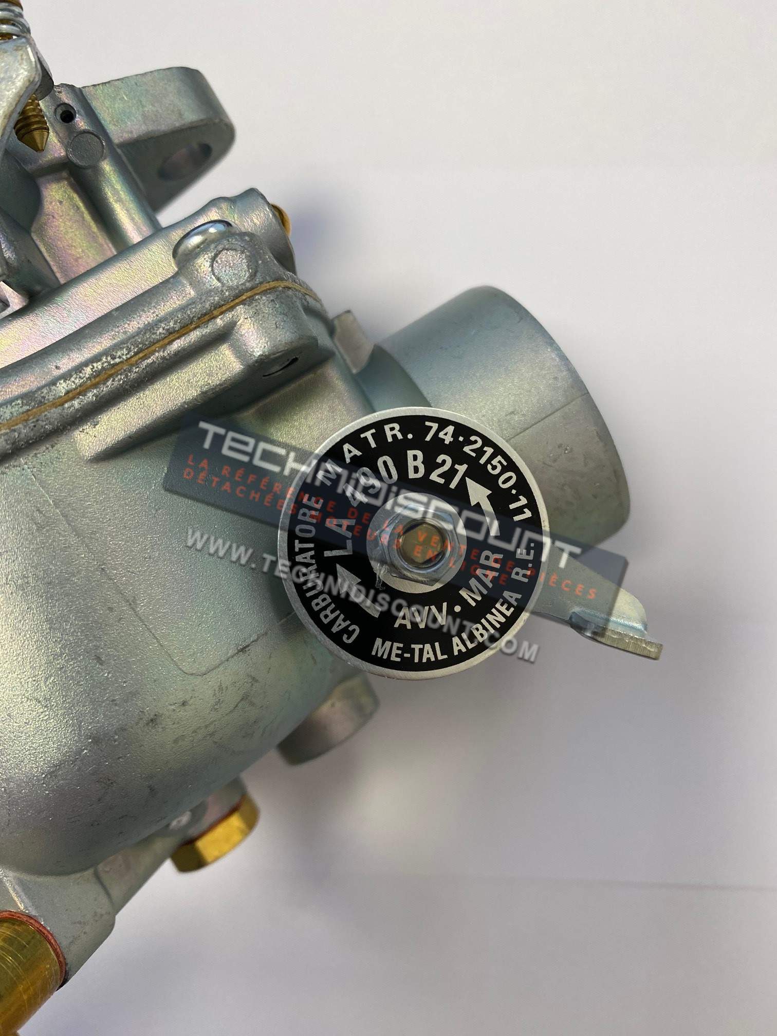 Carburateur INTERMOTOR LOMBARDINI LA400 LA490 - CARBURATORE MATR. 74-2150-11 ; 74.2150.11 ; 2150011 ; 2150.011 - AVV. MAR LA 490 B21 - ME-TAL ALBINEA R.E.