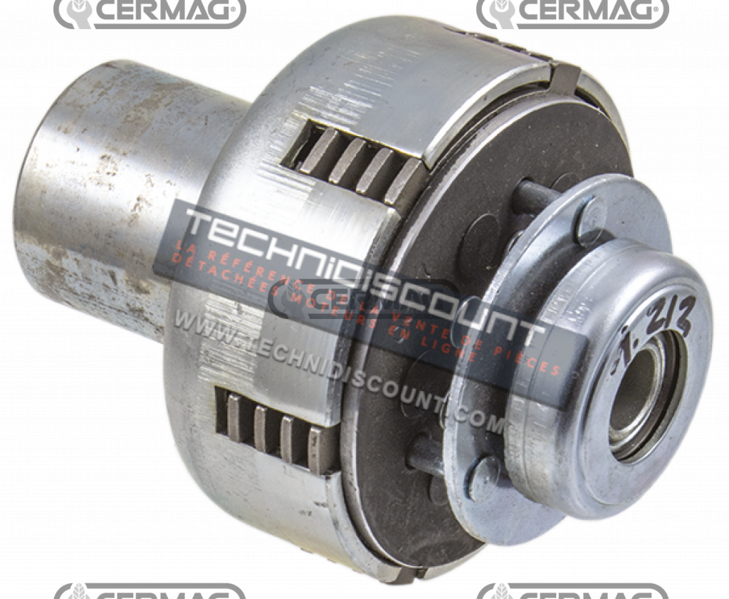 Embrayage BERTOLINI Motofalciatrice serie 408 (moteur HONDA) - Ø103x131mm avec 4 disques - Arbre Ø25,4mm Z.8 12x15 - CERMAG 15826