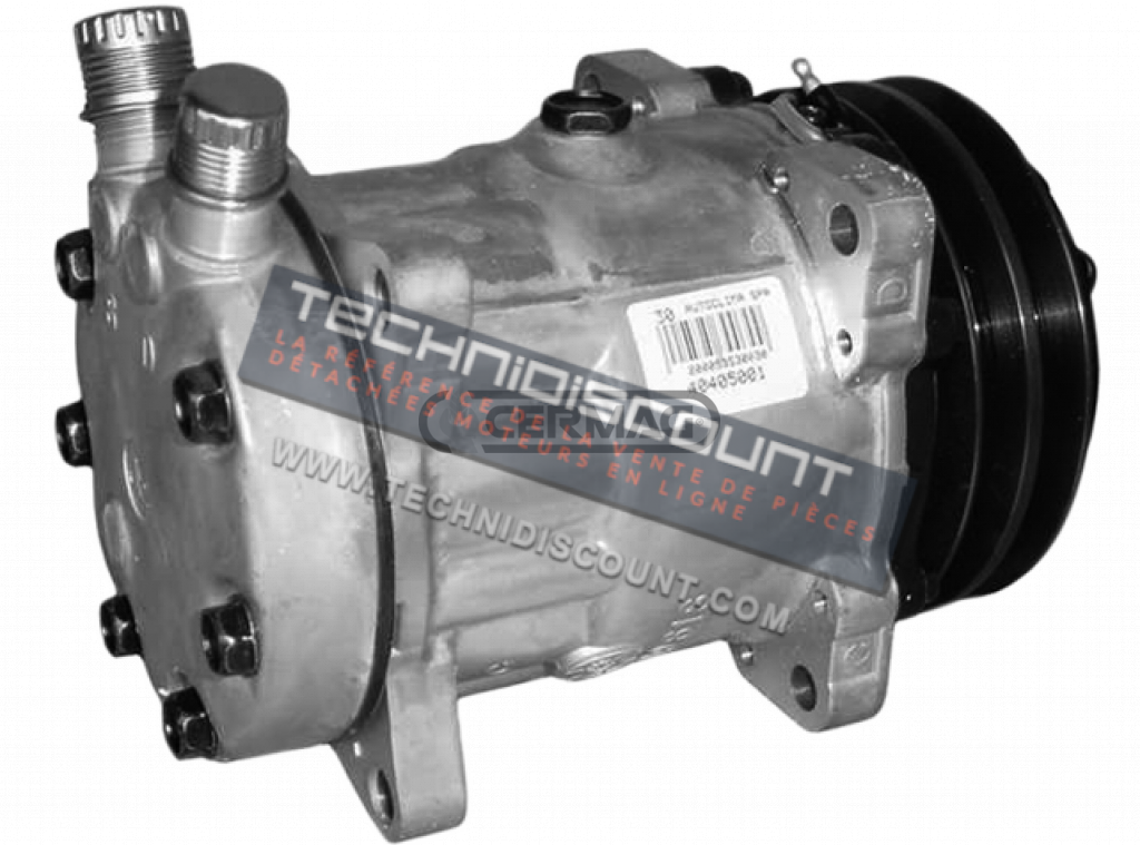 Compresseur SANDEN pour gaz R134 SANDEN 4647 SD7H15 OEM 78574 47742400 82011594 84018087 313785900 8024 8220 4647 6059 7863 4664 8104 9120 LAVERDA LAMBORGHINI BRANDS LANDINI NEW HOLLAND AGCO