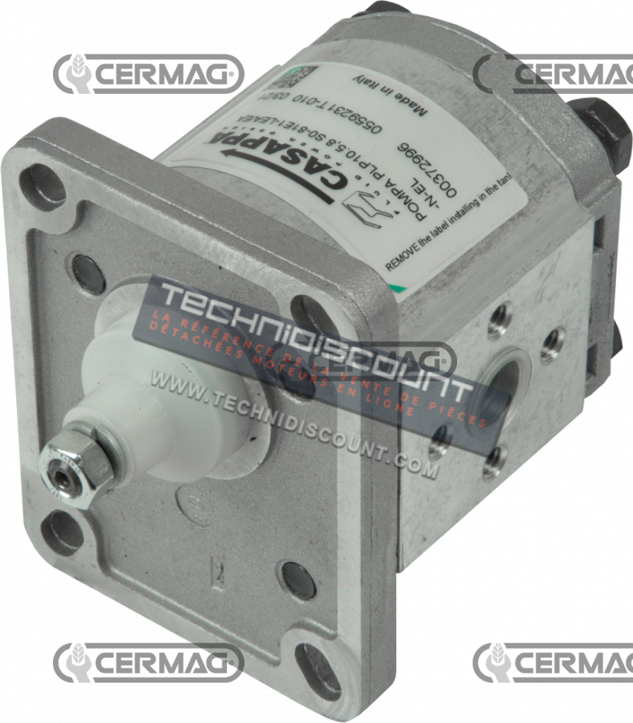 Pompe Hydraulique CASAPPA 58174414 ; Gr. 1 5,8lt BCS - CASAPPA POMPA PLP10.5,8 S0-81E1-LEA/EA-N-EL 00372996 - CASAPPA  FLUID POWER DESIGN Made in Italy