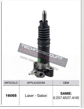 Cylindre embrayage - SAME 0.257.6537.4/40 02576537440 - CERMAG 16065