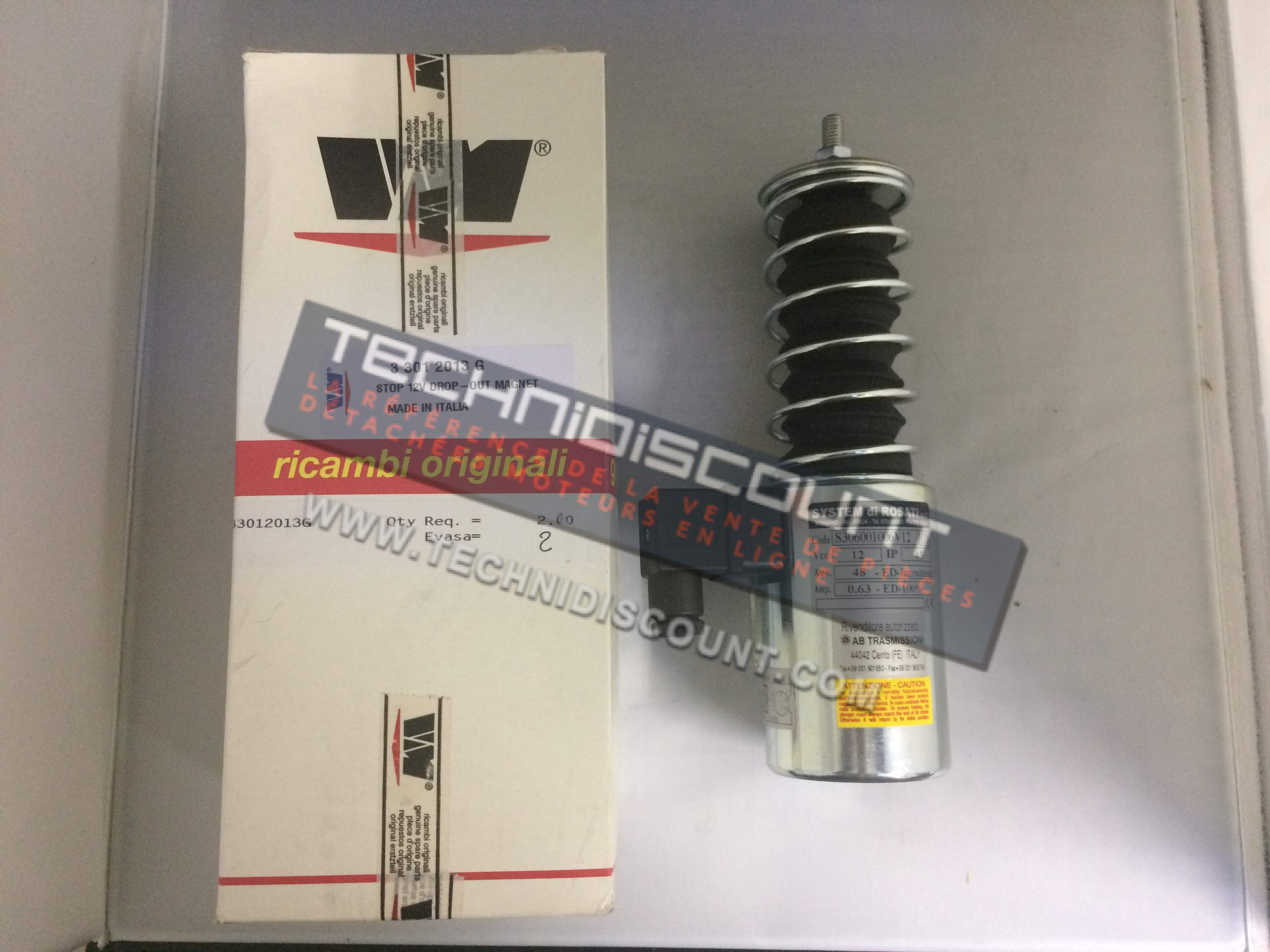 Elettrostop VM33012013G (System di Rosati S306001006V12)