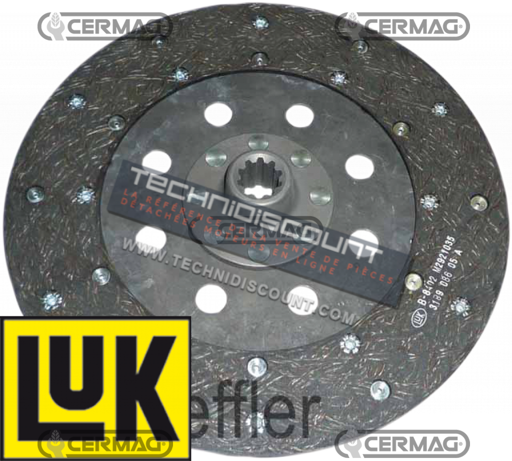 Disque Embrayage LUK 15879 OEM KUBOTA 35653-25143 328019016 KUBOTA 5000er 58504000er 48505000er 50306000er 60307000er 70307000er 75008000er 8030 M4050 M450 0M4950 M5500 M7050