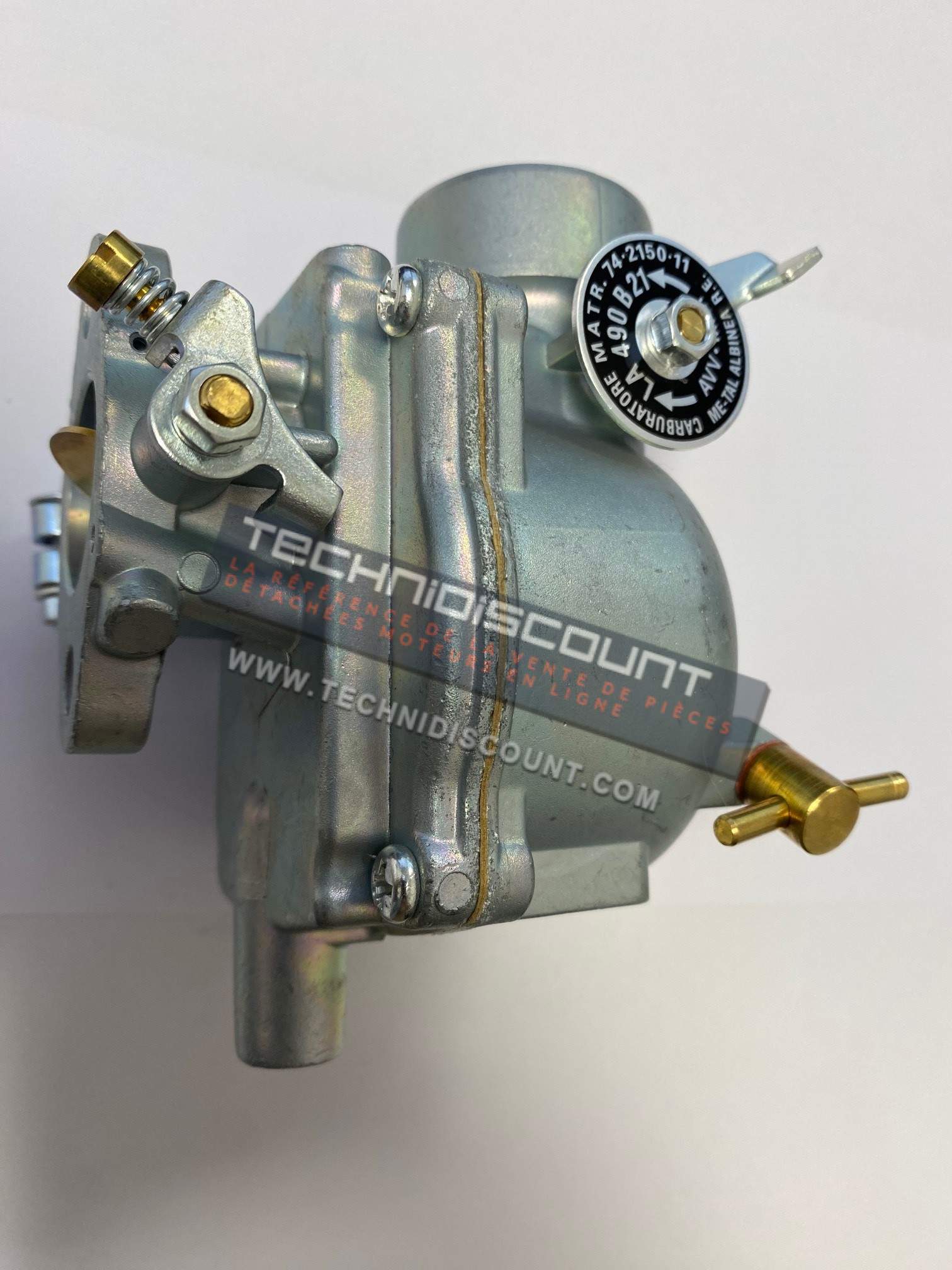 Carburateur INTERMOTOR LOMBARDINI LA400 LA490 - CARBURATORE MATR. 74-2150-11 ; 74.2150.11 ; 2150011 ; 2150.011 - AVV. MAR LA 490 B21 - ME-TAL ALBINEA R.E.Carburateur INTERMOTOR LOMBARDINI LA400 LA490 - CARBURATORE MATR. 74-2150-11 ; 74.2150.11 ; 2150011 ;