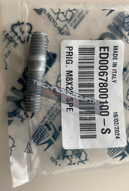 Goujon d'accouplement M8x34 CH395 CH270 KOHLER LOMBARDINI ED0067800100-S