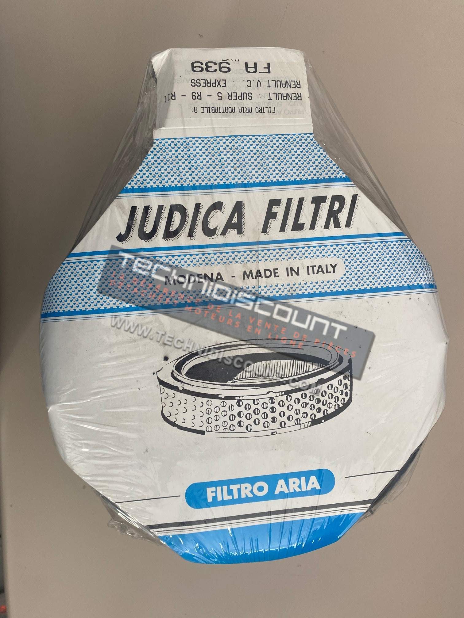 Filtre a air RENAULT SUPER 5 - R9 - R11 / RENAULT V.C EXPRESS  - JUDICA FILTRI  FA 939