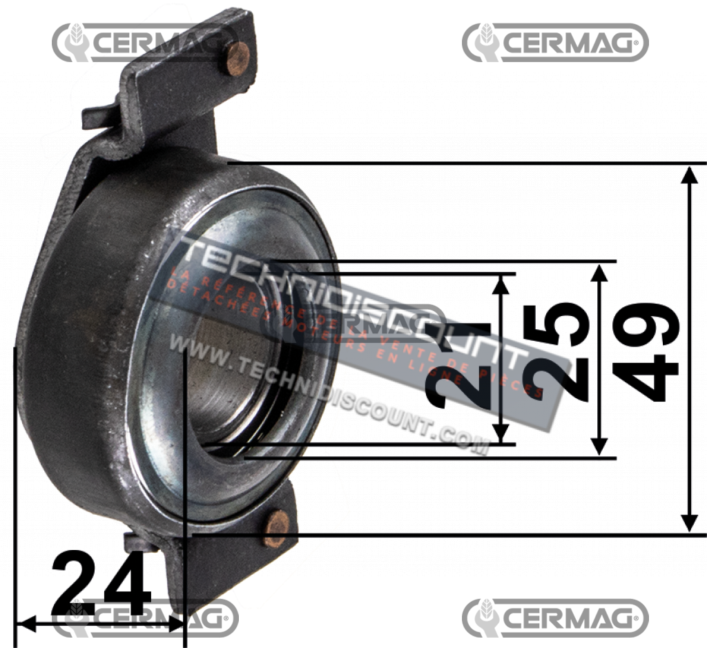 Butée Embrayage Motozappa R5 F&M MATRAS - CERMAG 15758