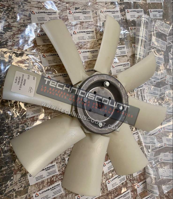 Helice Ventilateur KOHLER ED0097180010-S LOMBARDINI KOHLER KDI TCR 1903  / PUSHING FAN D.400 BLADE 35°