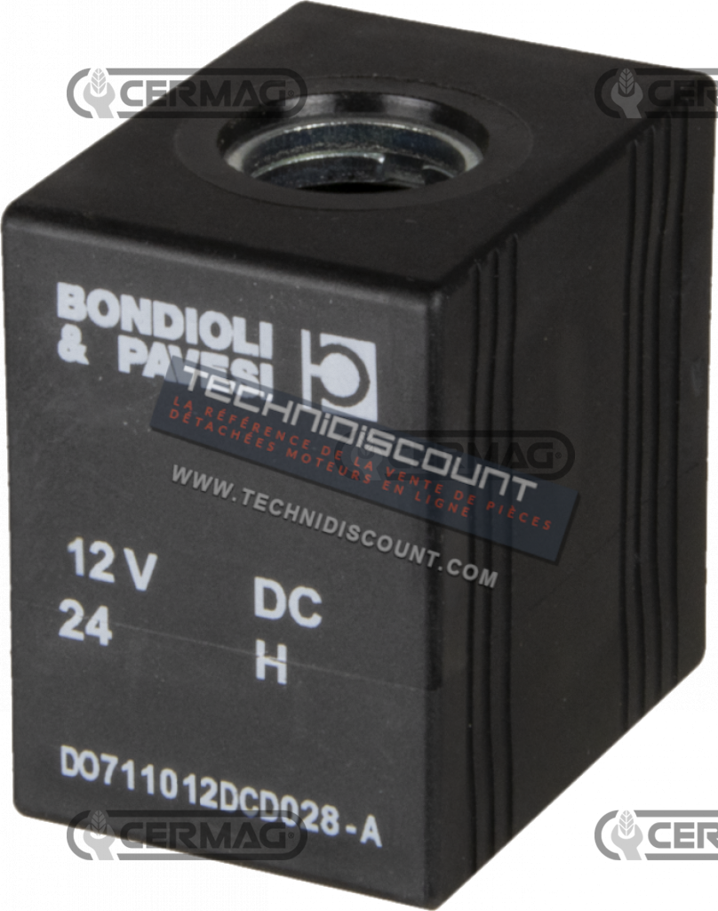 BONDIOLI & PAVESI Bobine 12V / DO711012 DCD028-A DO711012 DCD028-A (Pour electrodistributeur BONDIOLI & PAVESI)