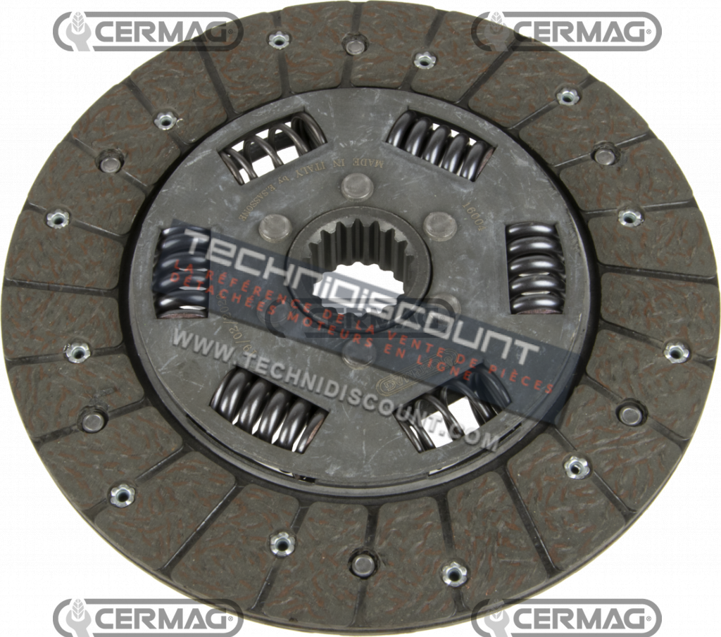 Disque Embrayage GOLDONI 3045 3050 3445 3450 STAR 3050 / 3070/V SERIE COMPACT / OEM GOLDONI 06300097 CERMAG 16004