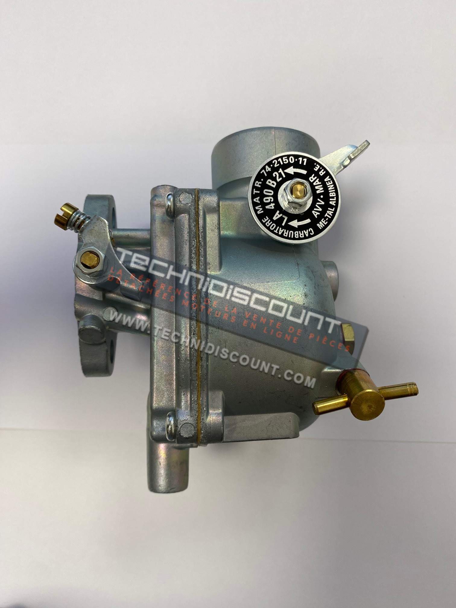 Carburateur INTERMOTOR LOMBARDINI LA400 LA490 - CARBURATORE MATR. 74-2150-11 ; 74.2150.11 ; 2150011 ; 2150.011 - AVV. MAR LA 490 B21 - ME-TAL ALBINEA R.E.