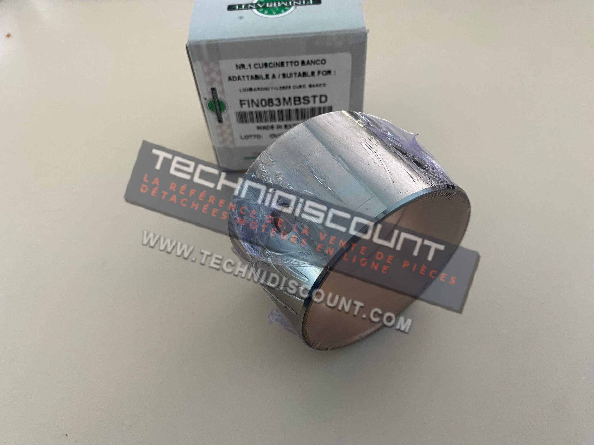 Coussinet Banc / Bague vilebrequin 11LD535-3 ; 11LD625-3 ; 11LD626-3 LOMABRDINI RUGGERNI SP420 - FIN083MB STD FINIMPIANTI