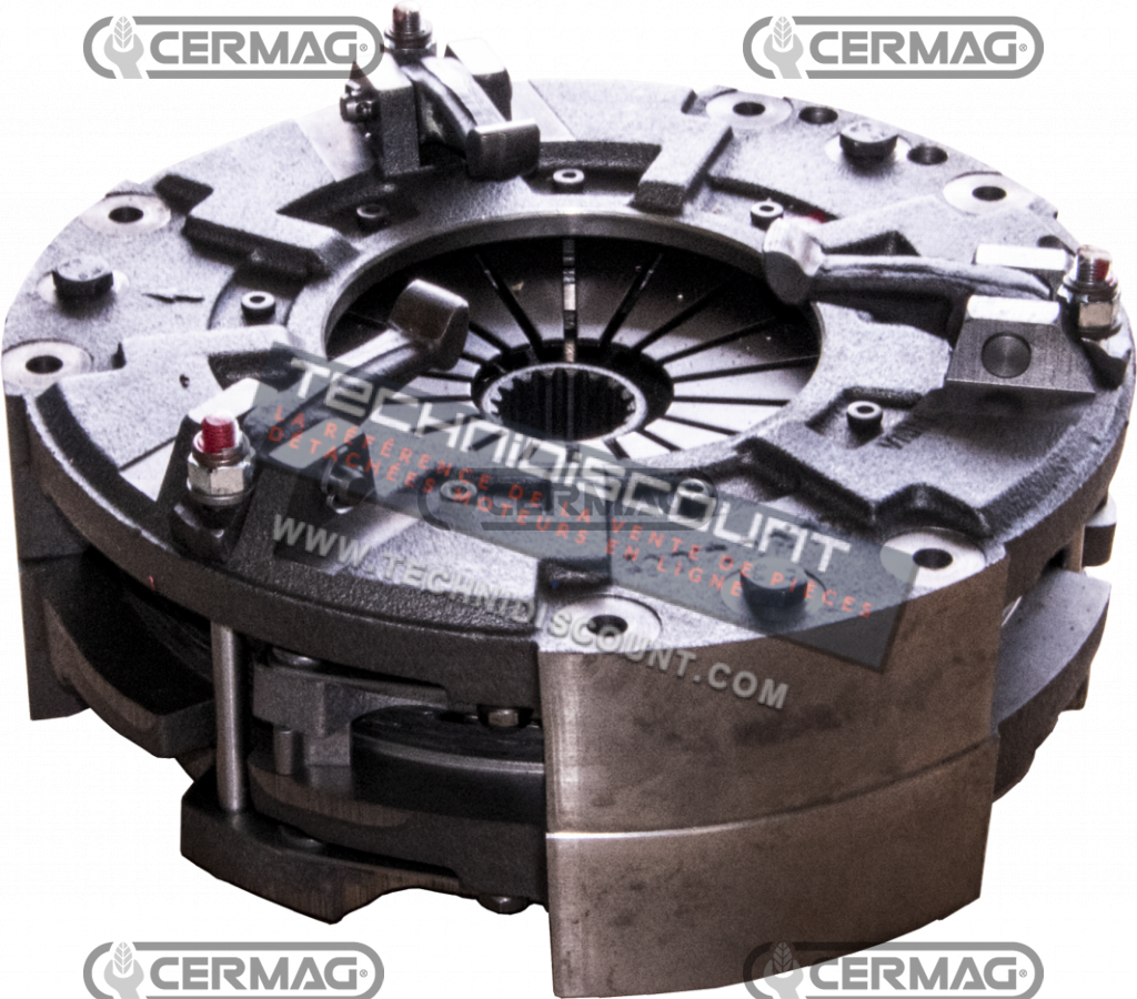 Embrayage double VALPADANA OEM 116597 - VALPADANA 4RM6000 & 4RM6060 / CERMAG 15390 / PITTERI VIOLINI 18883507 / 18 883 507