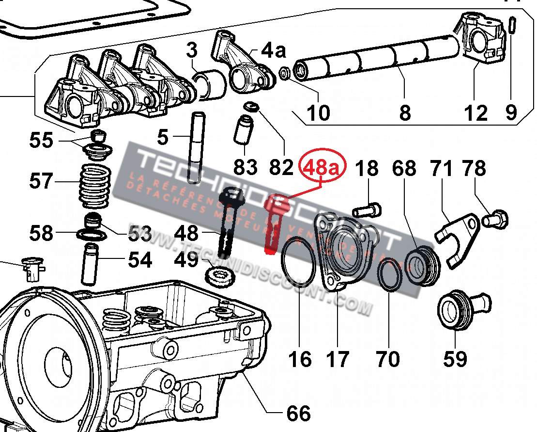 Vis de culasse LGW523 - LGW523 MPI - LGW523 Citycar - LGW627 LOMBARDINI ED0098202070-S Ex. ED0098202070-S ; 112.9820.196