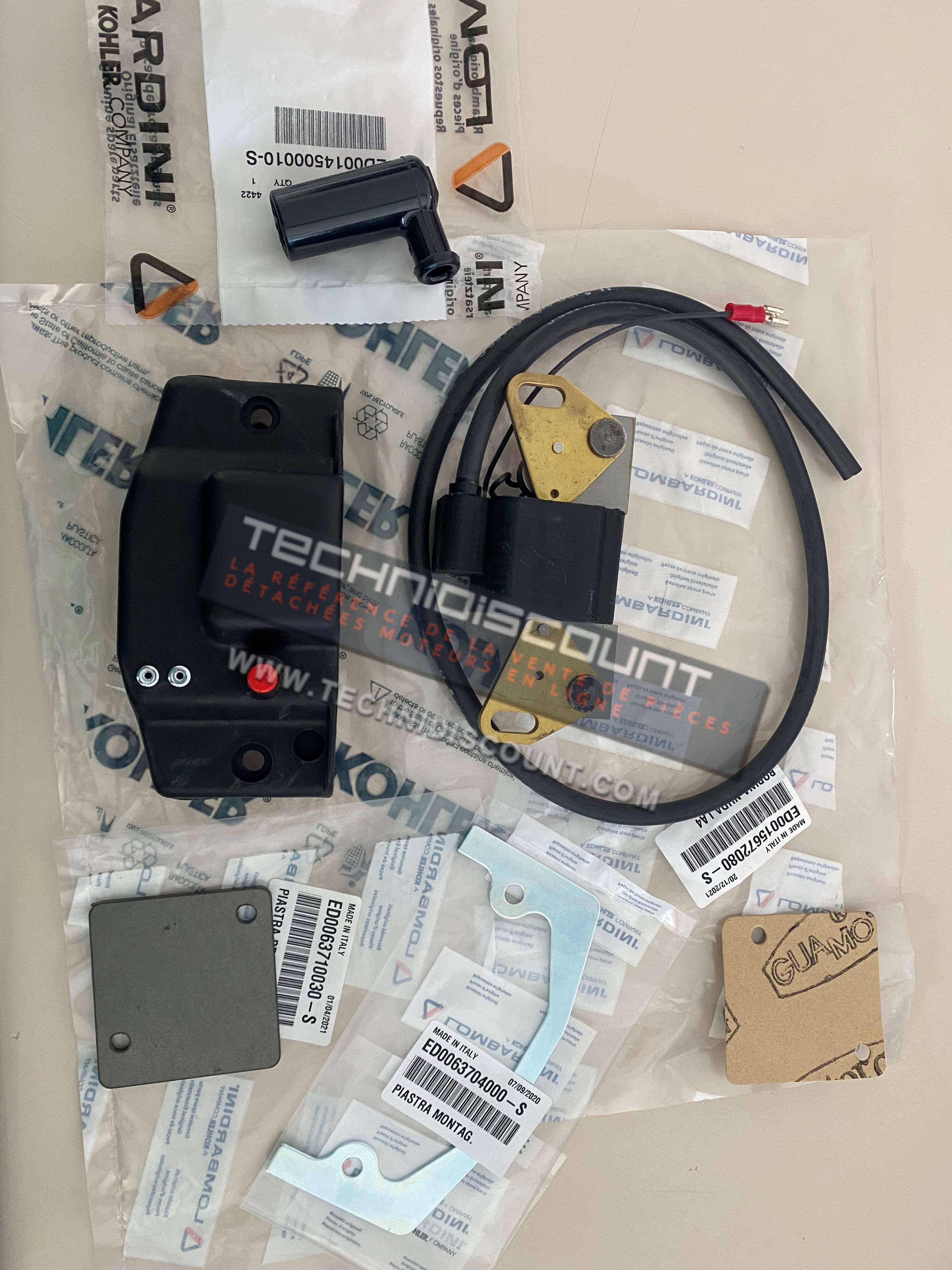 Kit Allumage electronique LA400 LA490 LOMBARDINI INTERMOTOR 4896193 - ED0048961930-S - 4896.193 - 70.4896.193