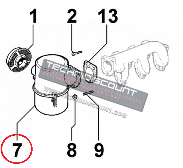 Filtre air LOMBARDINI 3700337 KOHLER ED0037003370-S / Moteur LOMBARDINI KOHLER 11LD535-3 11LD625-3 11LD626-3 KD626-3