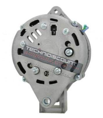 985.001.080.080 - Alternateur  12V 80A - Adapt. YANMAR 11957377200 - 11957377201 - 11957877210 / 119573-77200 - 119573--77201 - 119578-77210