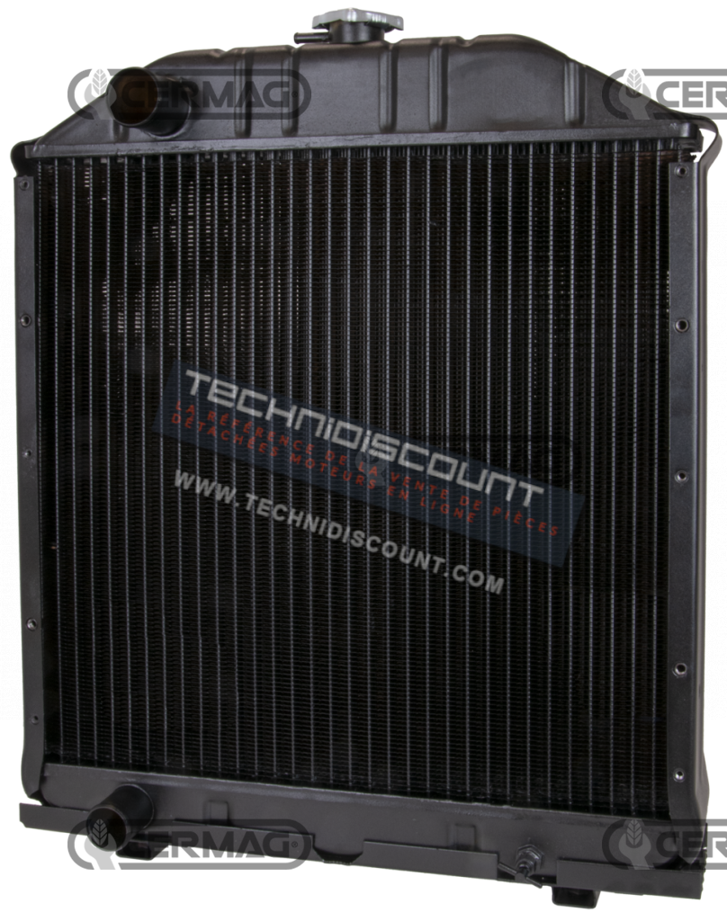 Radiateur en cuivre pour FIAT - NEW HOLLAND FIAT 80-90/90-90 5fl OEM 5156061 5156059 5143883 4997175 4997298 5104143 5143884 5143885 5156035 S5156059