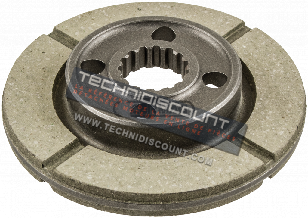 Disque Embrayage VALPADANA Motocoltivatori 140 ; Ø122x80x11,5mm 15 cannelures Ø28xØ25 - CERMAG 15608