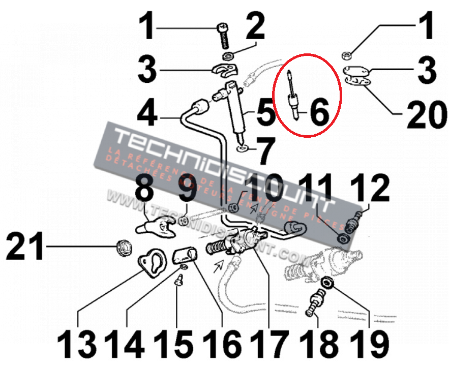 Nez Injecteur ED00644R0850-S