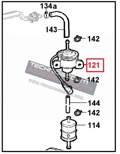 Pompe alimentation Electrique FOCS LOMBARDINI LDW502 VSP LDW442 LDW492 - LOMBARDINI 6585169 / 6585157 Ex. 6585111