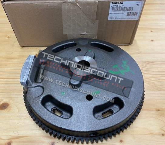 Volant KOHLER 32 025 22-S - FLYWHEEL ASSEMBLY KOHLER 3202522-S - KOHLER SV710 SV715 SV720 SV730 SV820