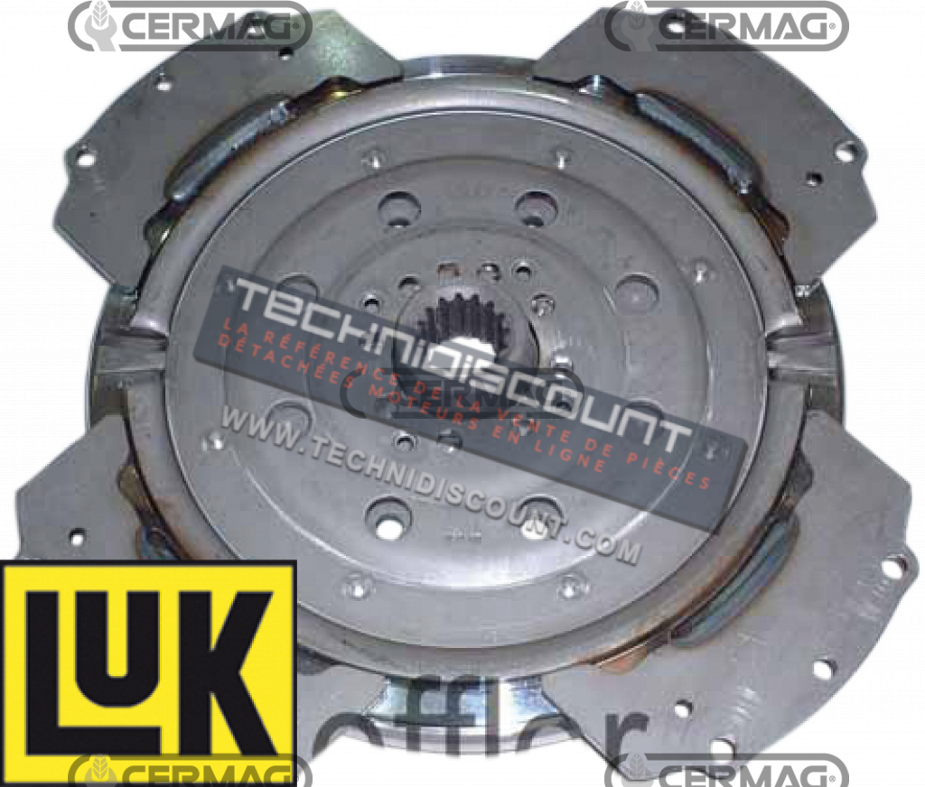 Damper / Amortisseur de torsion 16019 / SAME 044.5502.9 DEUTZ HURLIMANN 044.5502.9 LAMBORGHINI 0.014.4020.4/10 LUK 370008310 (Ø264mm Z.16 31x35)