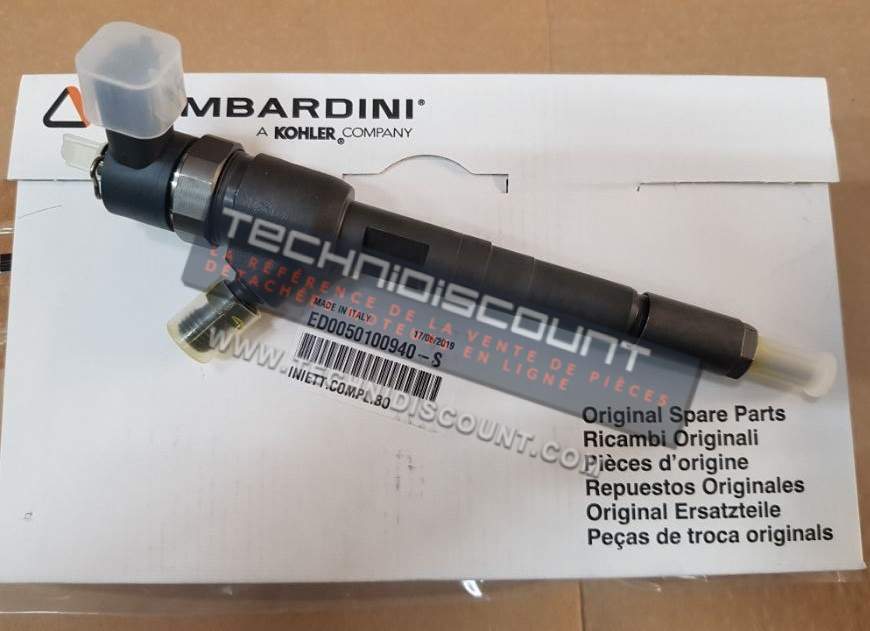 Injecteur complet moteur LDW442 LDW492 LOMBARDINI 5010094 KOHLER ED0050100940-S