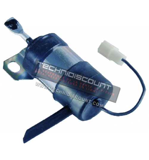 Shutdown solenoid FCS1002 - KUBOTA 154760010 - DENSO 052600100 ; 0526001000 ; 0526001001 ; 0526001002 -  PSH 054500019