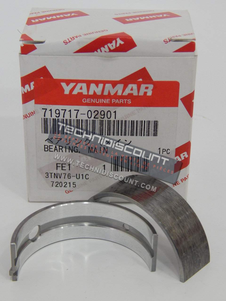 Coussinet banc 719717-02901 YANMAR 3TNV74F