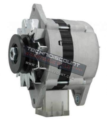 985.001.080.080 - Alternateur  12V 80A - Adapt. YANMAR 11957377200 - 11957377201 - 11957877210 / 119573-77200 - 119573--77201 - 119578-77210