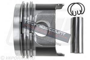 Piston avec segments VPB3858 Equiv. KUBOTA 1G069-21775 / KUBOTA B2400 B2410 B2910 B7610 B7800 avec moteur KUBOTA D1105 V1505 ...