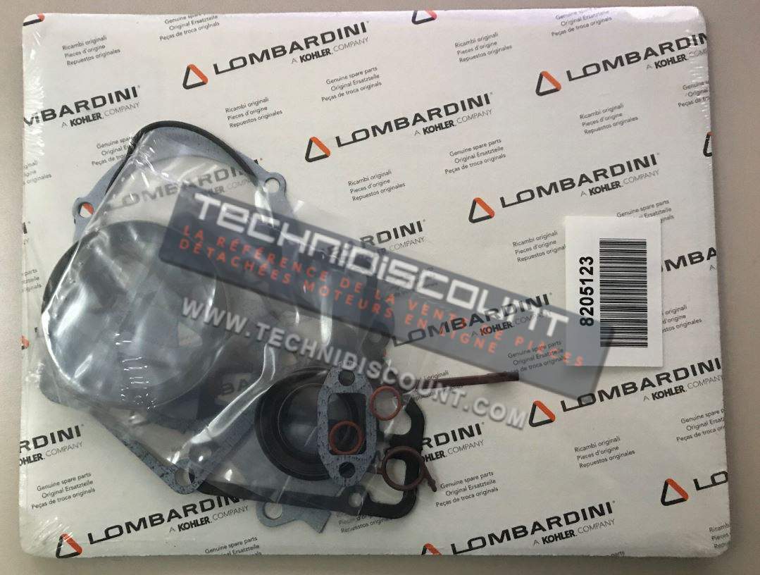 Pochette joints bas moteur LDW502 Citycar P/F - LOMBARDINI 8205123