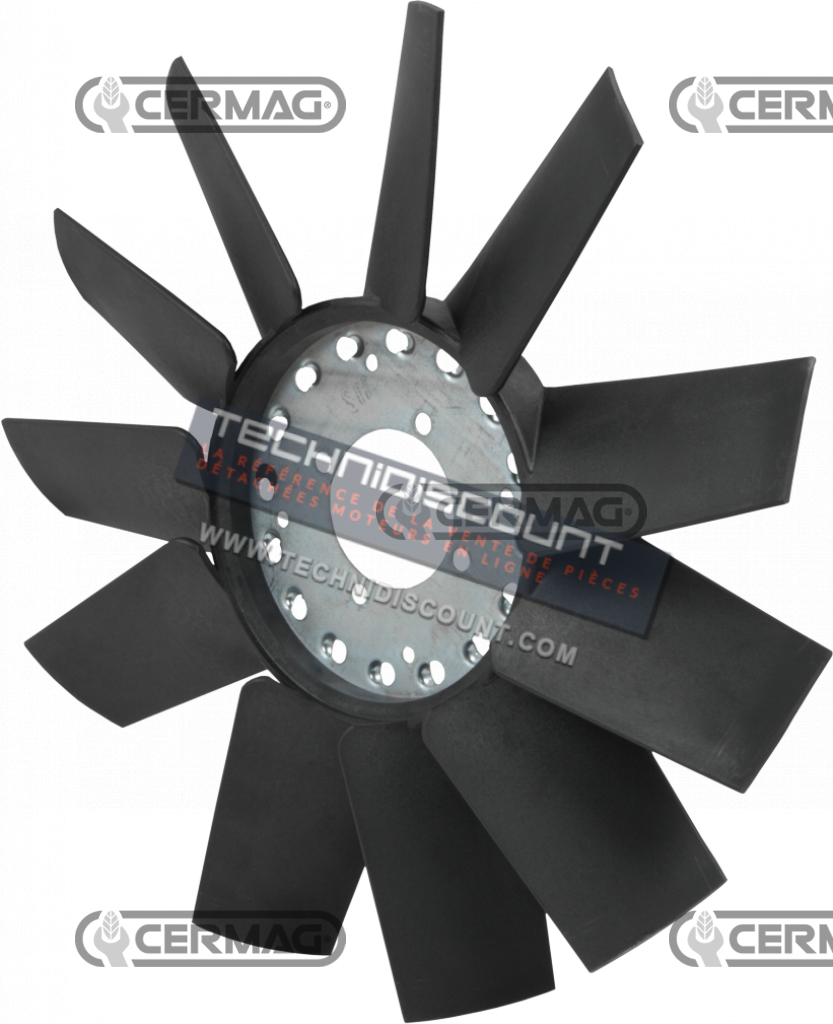 Hélice de ventilateur CERMAG 13258 CASE IH FORD NEW HOLLAND OEM  5187803 - NEW HOLLAND TN55  TN55D  TN55S   TN65  TN65D  TN65S   TN70  TN70D   TN75  TN75D  TN75S