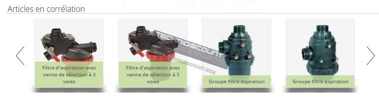 Raccord droit pour écrou - Diamètre 30 mm