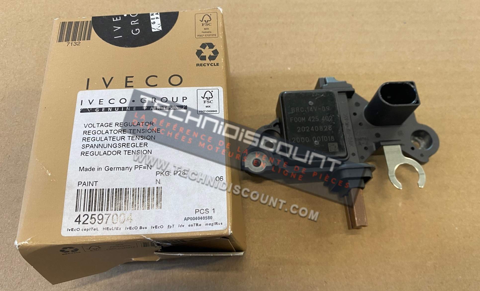 Regulateur tension FPT 42597004