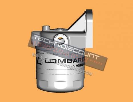 Filtre gasoil complet LOMBARDINI 3730.167 KOHLER ED0037301670-S - LOMBARDINI LDW702 LDW1003 LDW1404 Pièce d'Origine LOMBARDINI KOHLER